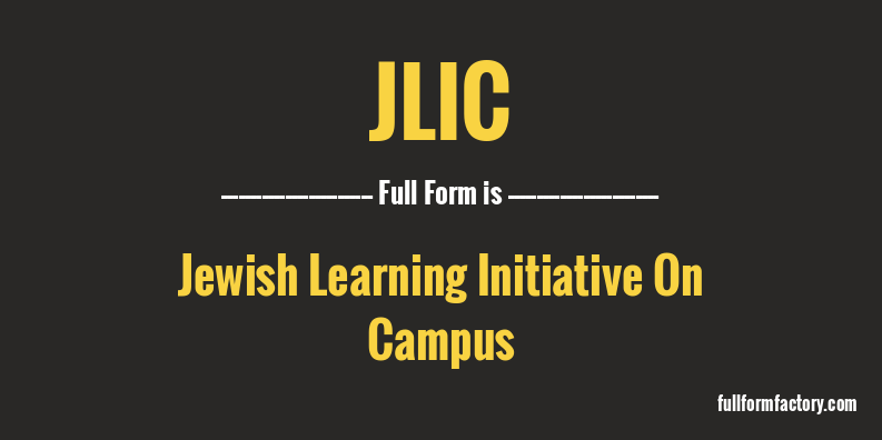 jlic-full-form