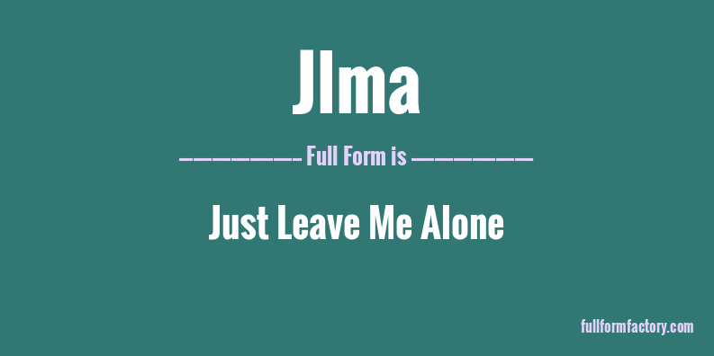 jlma-full-form