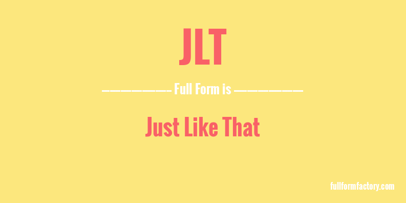 jlt-full-form