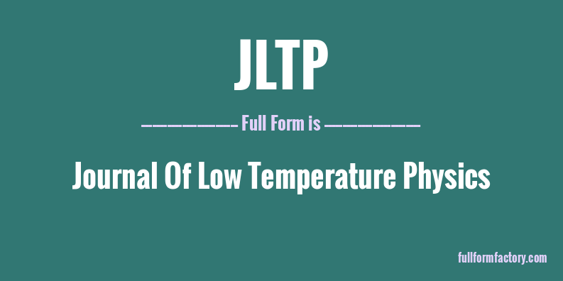 jltp-full-form