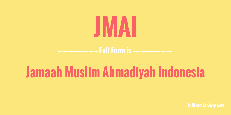 jmai-full-form