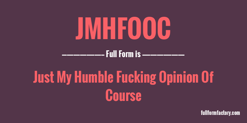 jmhfooc-full-form