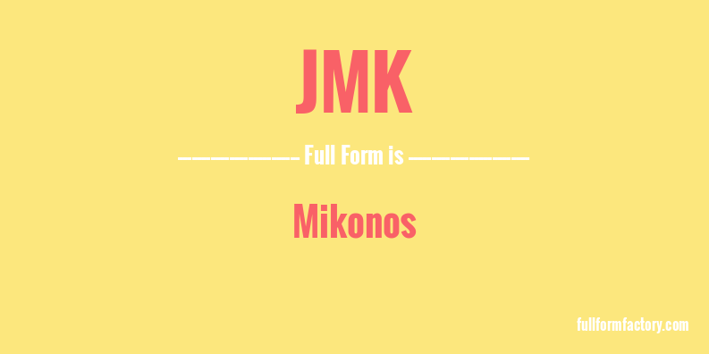 jmk-full-form