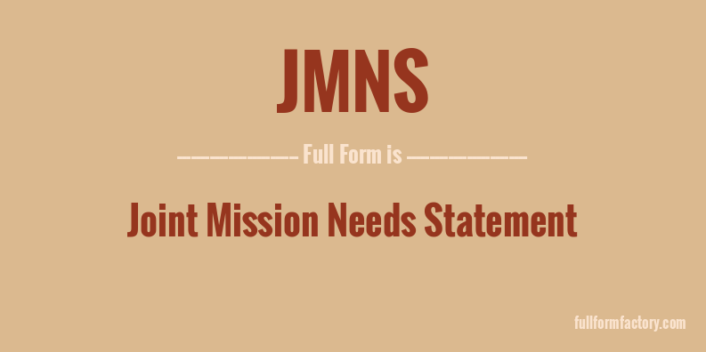 jmns-full-form