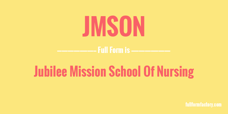 jmson-full-form