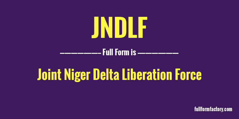 jndlf-full-form