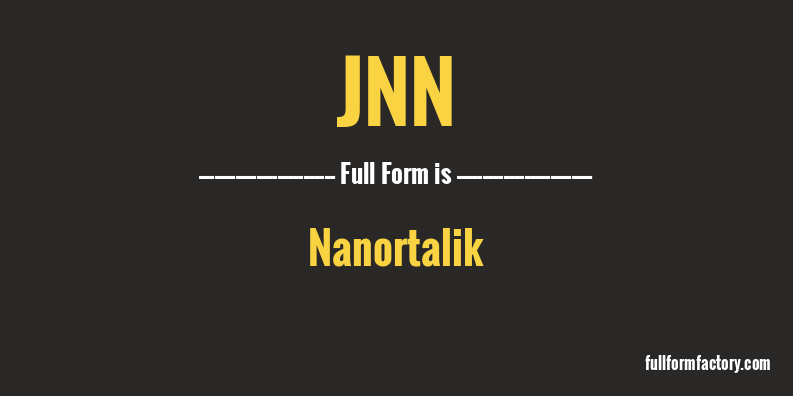 jnn-full-form