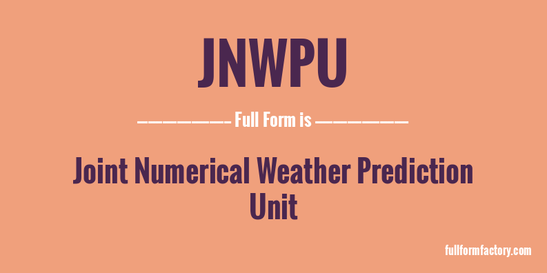 jnwpu-full-form