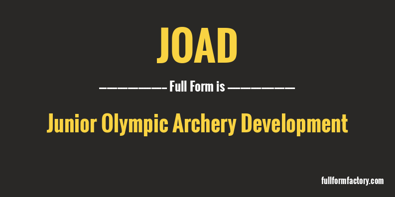 joad-full-form