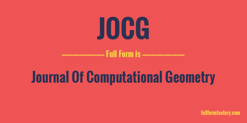 jocg-full-form