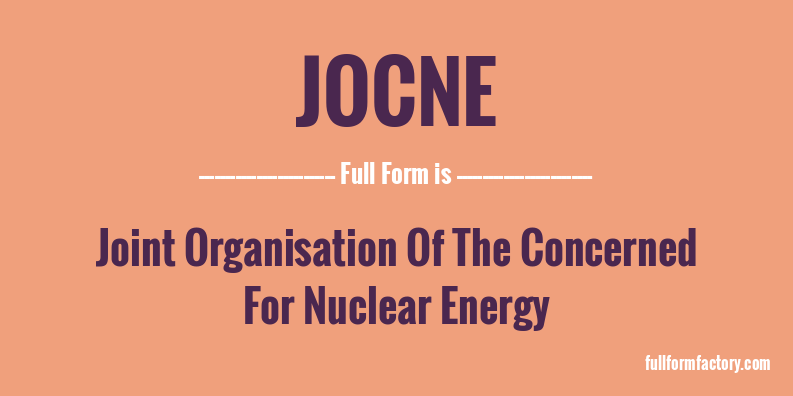 jocne-full-form