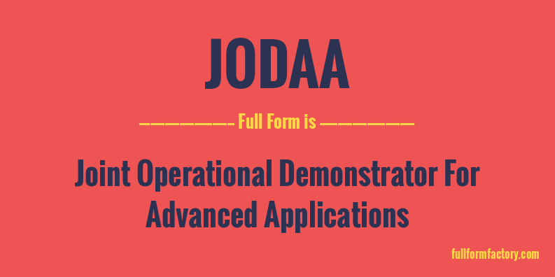 jodaa-full-form