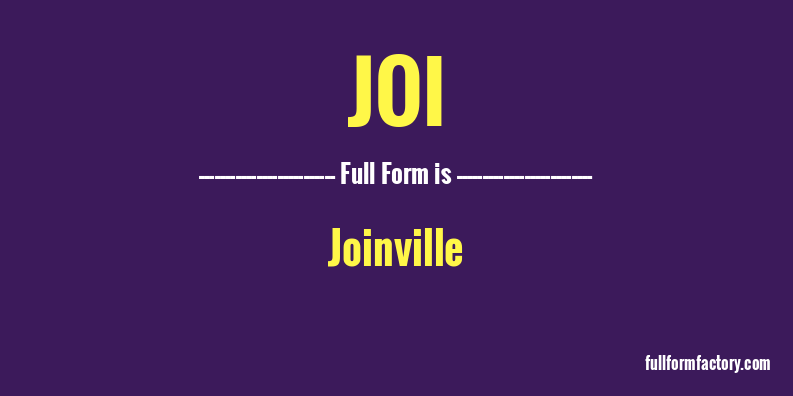 joi-full-form