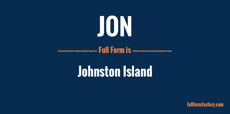 jon-full-form
