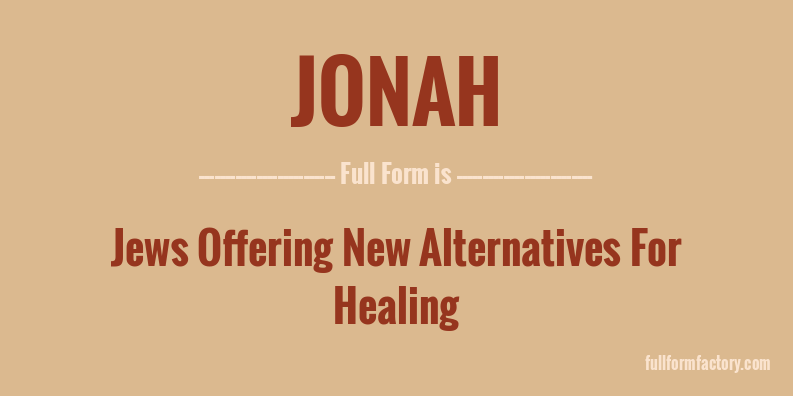 jonah-full-form