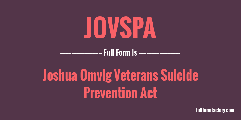 jovspa-full-form