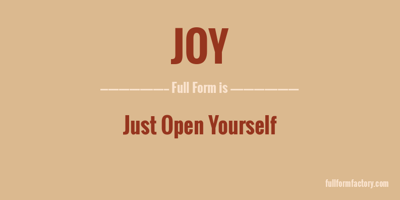 joy-full-form