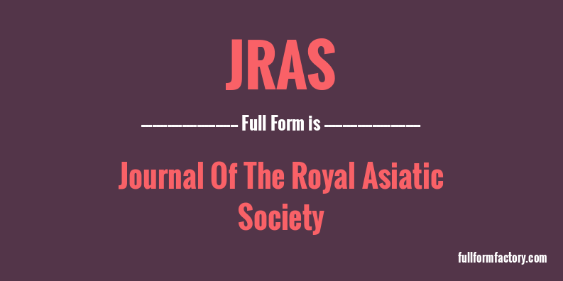 jras-full-form