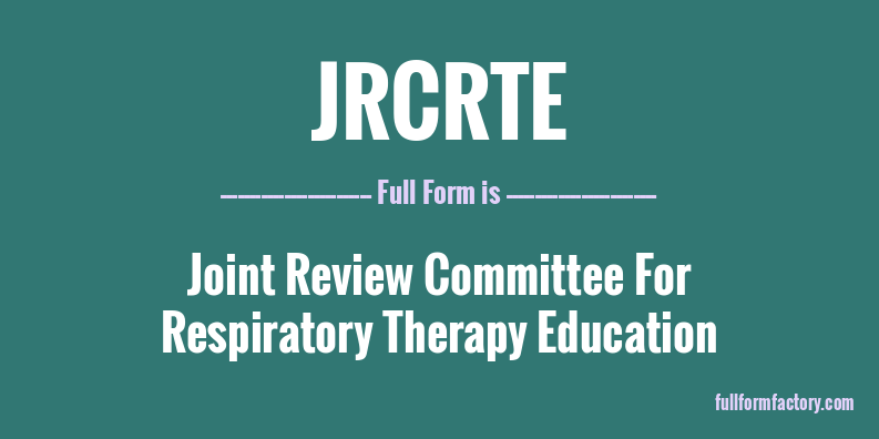 jrcrte-full-form
