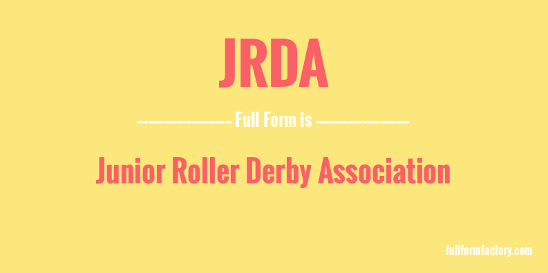 jrda-full-form