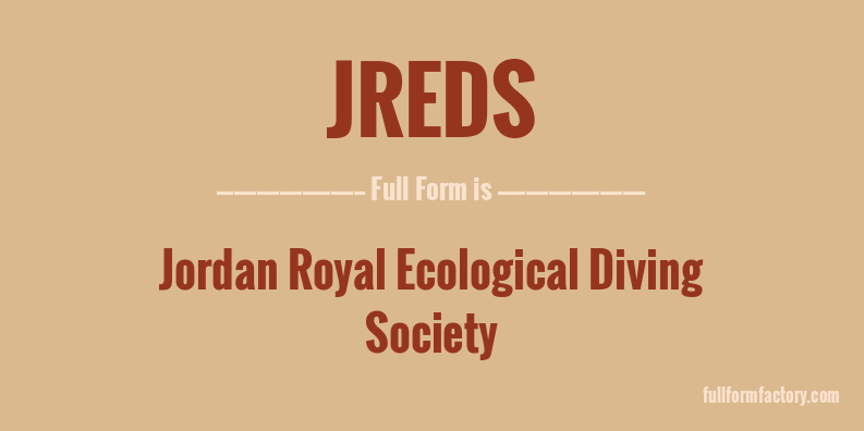 jreds-full-form