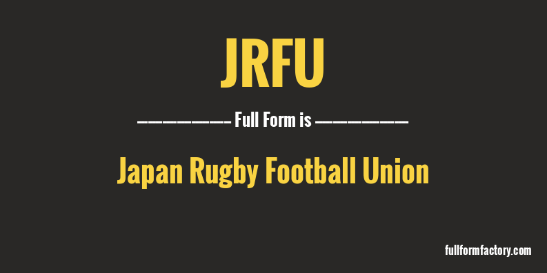 jrfu-full-form