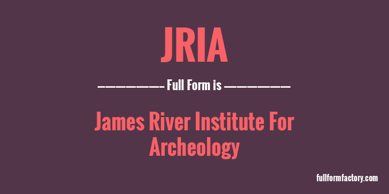 jria-full-form