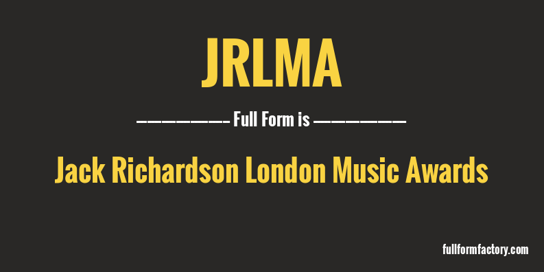 jrlma-full-form