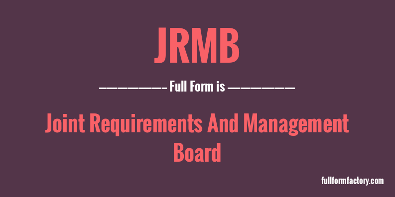 jrmb-full-form