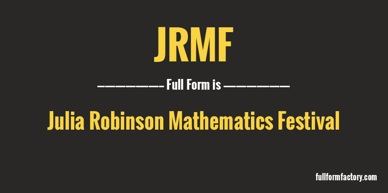 jrmf-full-form