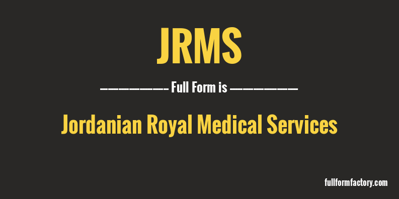 jrms-full-form