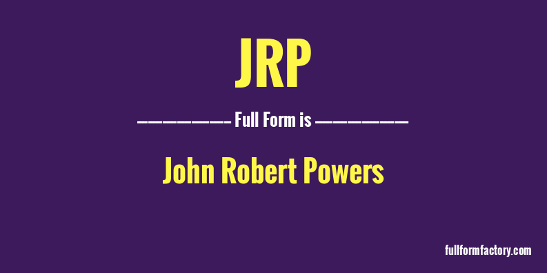 jrp-full-form
