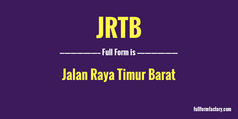 jrtb-full-form