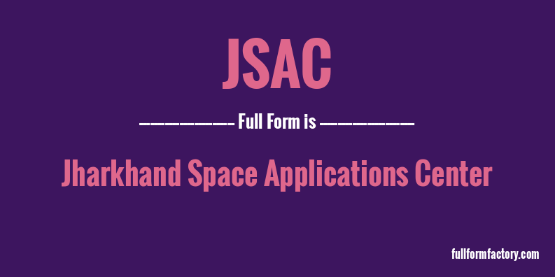 jsac-full-form