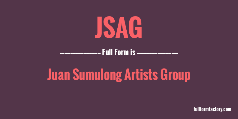 jsag-full-form