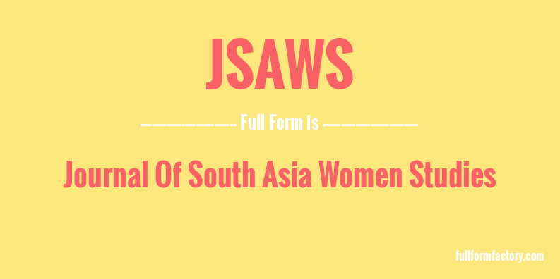 jsaws-full-form
