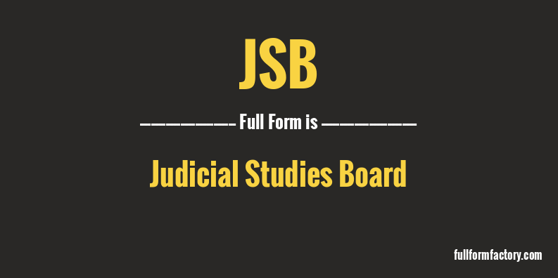 jsb-full-form