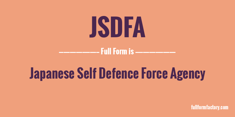 jsdfa-full-form