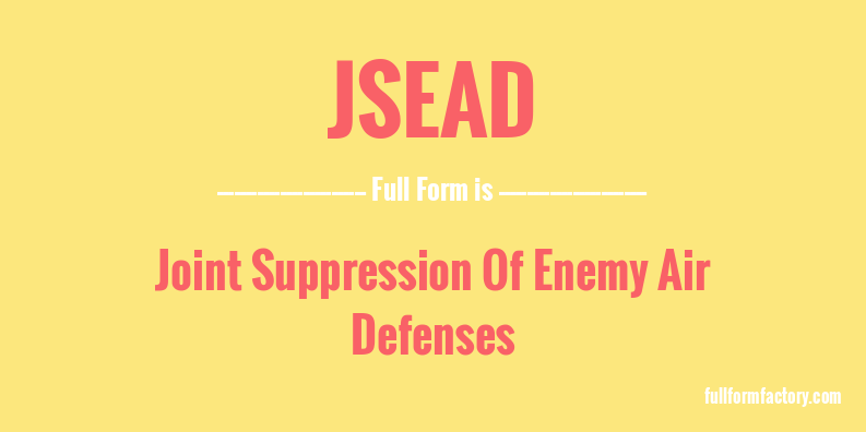 jsead-full-form