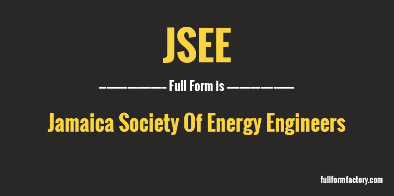 jsee-full-form
