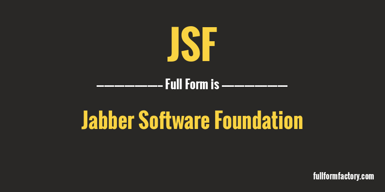 jsf-full-form