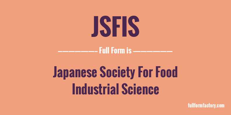jsfis-full-form