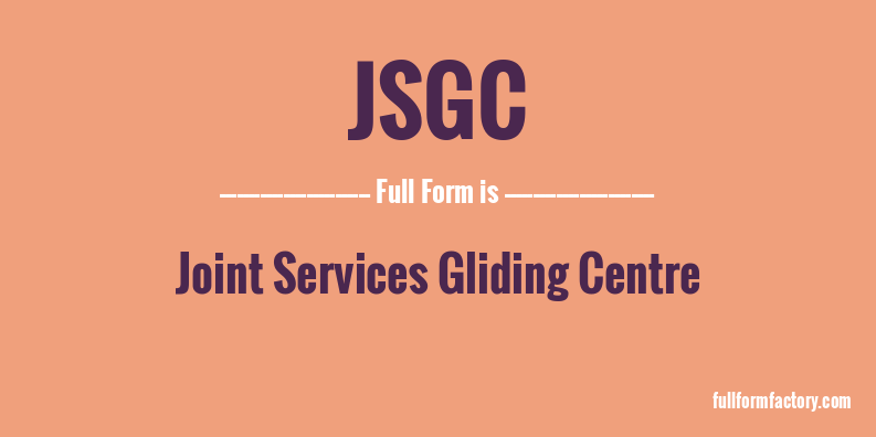 jsgc-full-form