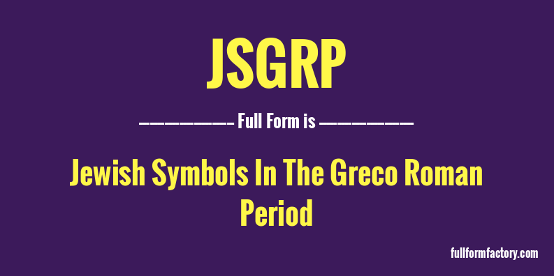 jsgrp-full-form