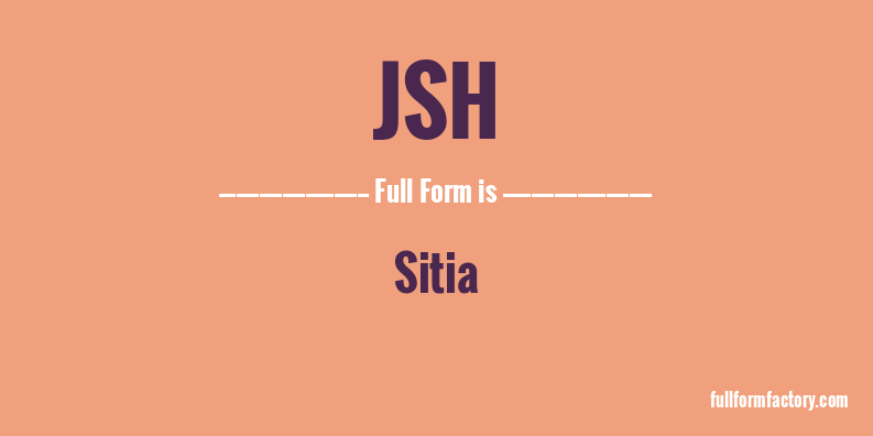 jsh-full-form