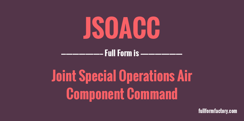 jsoacc-full-form