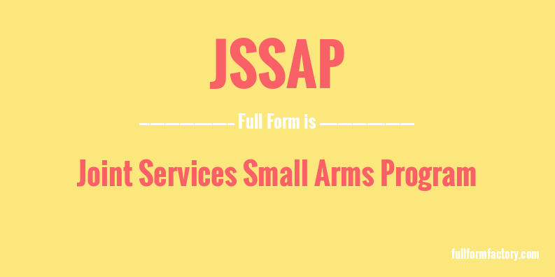 jssap-full-form
