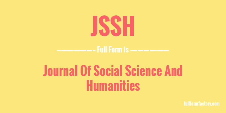 jssh-full-form