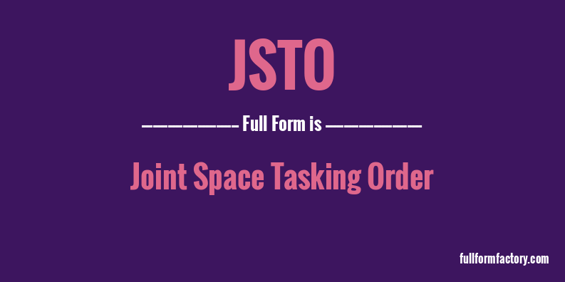jsto-full-form