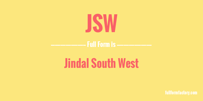 jsw-full-form